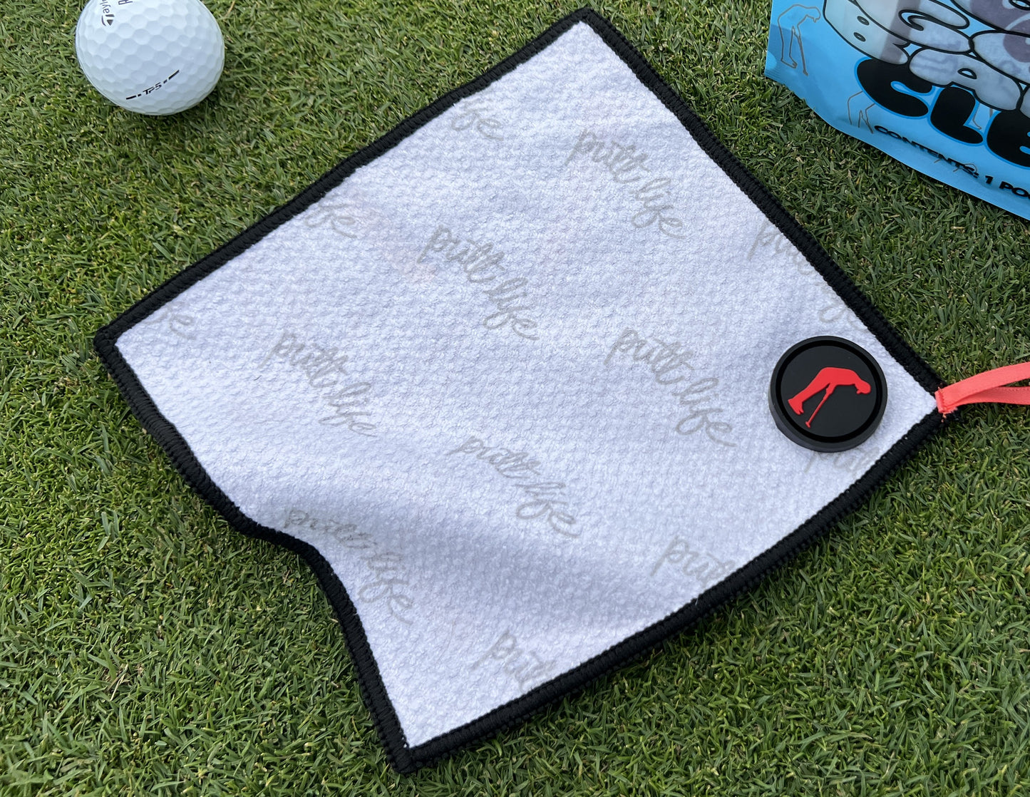 Pocket Towel - Putt Life Script