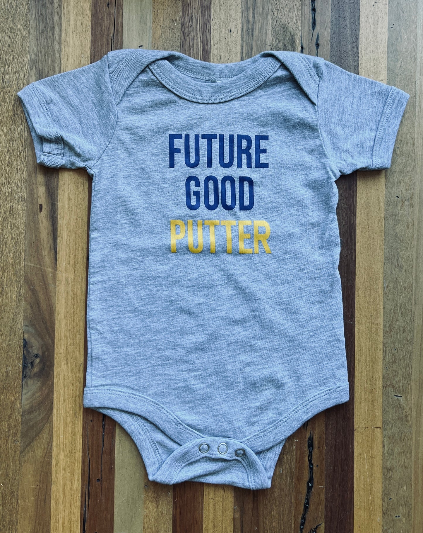 Future Good Putter Onesie HEATHER GRAY