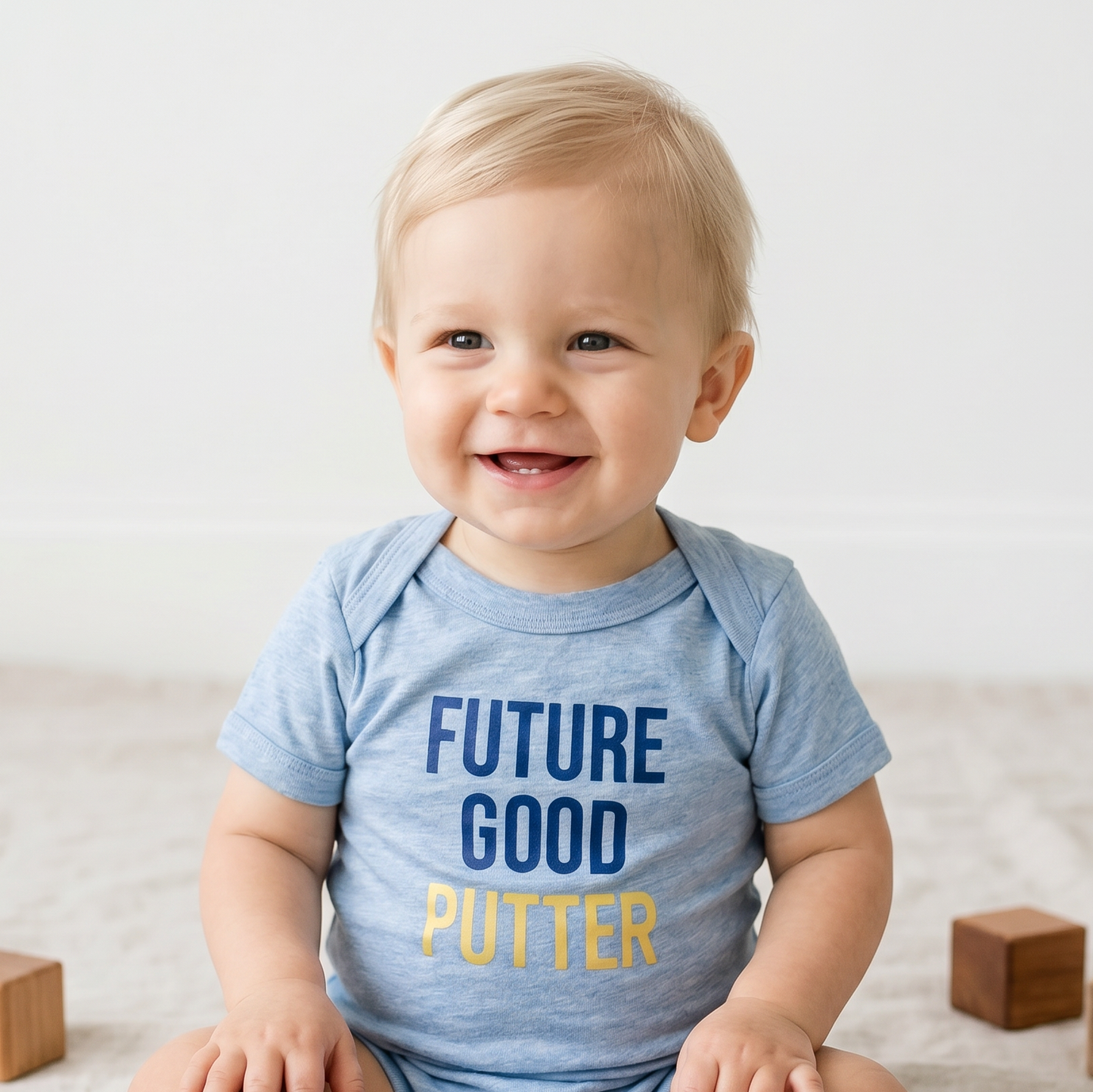 Future Good Putter Onesie HEATHER GRAY