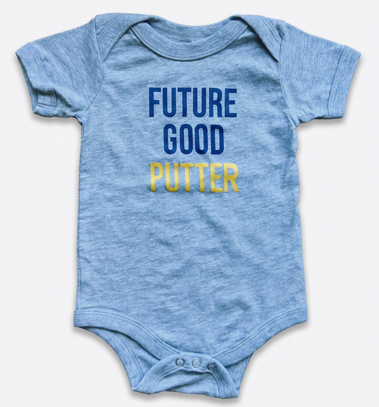 Future Good Putter Onesie HEATHER GRAY